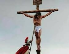 Lándzsa Jézus oldalában